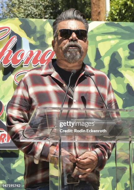 Comedian George Lopez speaks onstage at the Key to The City of West Hollywood Award Ceremony at The Roxy Theatre on April 16, 2018 in West Hollywood,...