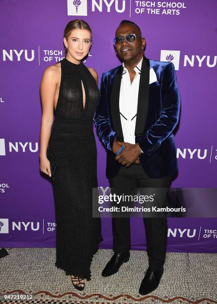 Randy Jackson and guest attend The New York University Tisch School Of The Arts 2018 Gala at Capitale on April 16, 2018 in New York City.