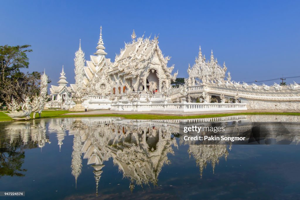 White Temple (Wat Rong Khun) in Chiang Rai Province, Thailand