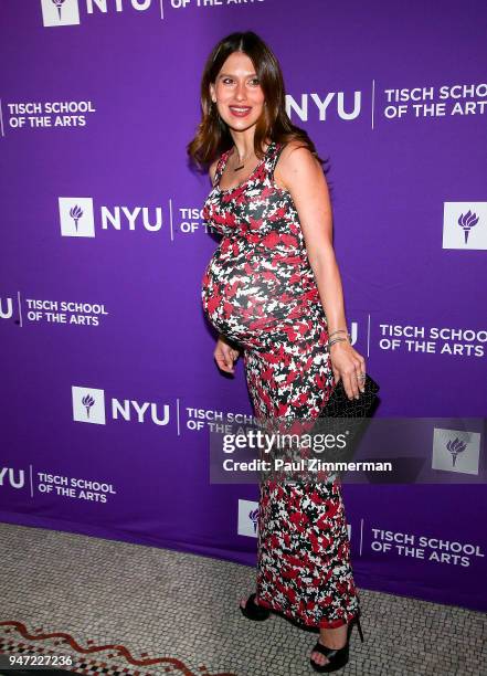 Hilaria Baldwin attends the 2018 NYU Tisch Gala at Capitale on April 16, 2018 in New York City.