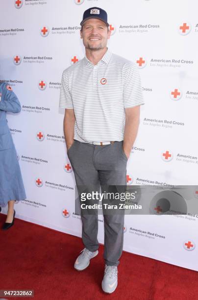 Bailey Chase attends the Red Cross' 5th Annual Celebrity Golf Tournament at Lakeside Golf Club on April 16, 2018 in Burbank, California.