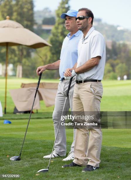 Pete Sampras attends the Red Cross' 5th Annual Celebrity Golf Tournament at Lakeside Golf Club on April 16, 2018 in Burbank, California.