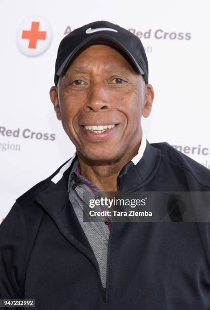 Jeffrey Osborne attends the Red Cross' 5th Annual Celebrity Golf Tournament at Lakeside Golf Club on April 16, 2018 in Burbank, California.