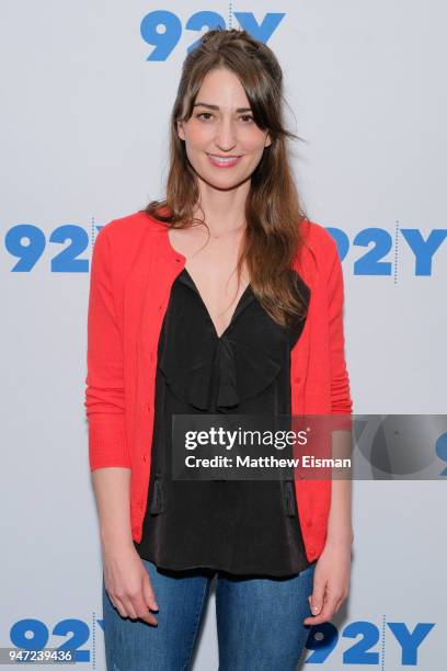 Singer-songwriter Sara Bareilles attends 92nd Street Y Presents: The Women Of "Waitress: The Musical" at 92nd Street Y on April 16, 2018 in New York...