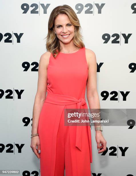 Natalie Morales attends the Natalie Morales in conversation with Al Roker event at 92nd Street Y on April 16, 2018 in New York City.