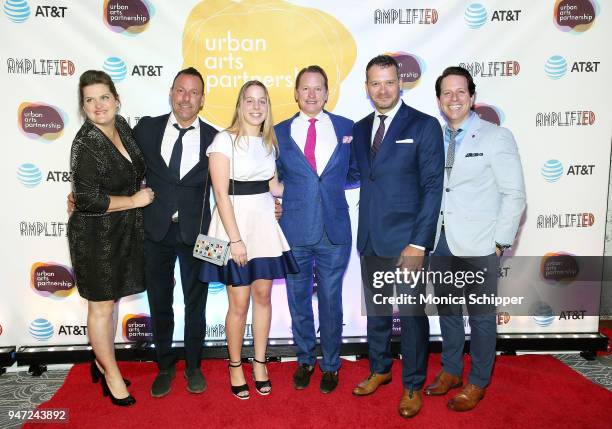 Carson Kressley and Philip Courtney attend the Urban Arts Partnership's AmplifiED Gala at The Ziegfeld Ballroom on April 16, 2018 in New York City.