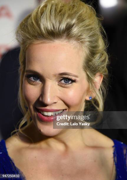 Luisana Lopilato attends the premiere of 'Perdidas' at the Hoyts Dot Cinemas on April 16, 2018 in Buenos Aires, Argentina.