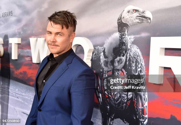 Luke Hemsworth attends the Los Angeles Season 2 premiere of the HBO Drama Series WESTWORLD at The Cinerama Dome on April 16, 2018 in Los Angeles,...