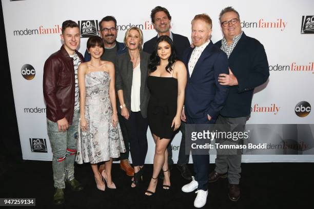 The cast attend the FYC Event For ABC's "Modern Family" at Avalon on April 16, 2018 in Hollywood, California.