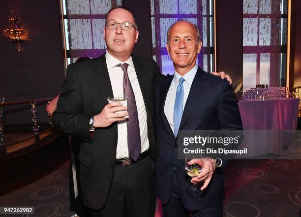 Guests attend the Lincoln Center Alternative Investment Industry Gala on April 16, 2018 at The Rainbow Room in New York City.