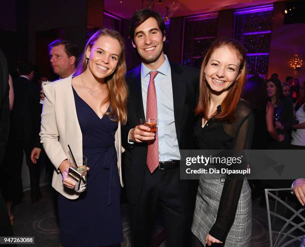 Guests attend the Lincoln Center Alternative Investment Industry Gala on April 16, 2018 at The Rainbow Room in New York City.