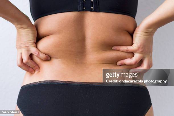 body oversize - fat loss training stockfoto's en -beelden