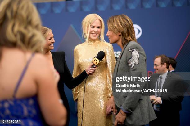 Nicole Kidman and Keith Urban attend the 53rd Academy of Country Music Awards t on April 15, 2018 in Las Vegas, Nevada.