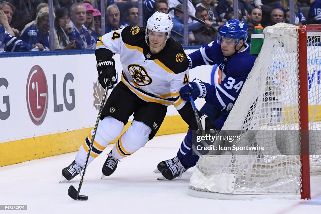 NHL: APR 16 Stanley Cup Playoffs First Round Game 3 - Bruins at Maple Leafs