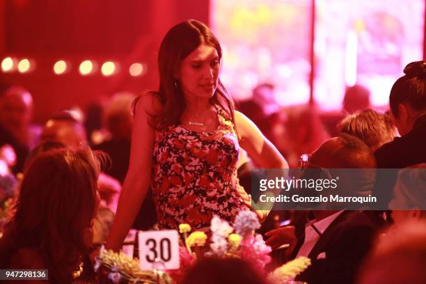 Hilaria Baldwin during the NYU Tisch School of the Arts GALA 2018 at Capitale on April 16, 2018 in New York City.