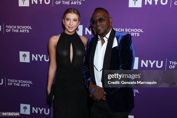 Randy Jackson and guest during the NYU Tisch School of the Arts GALA 2018 at Capitale on April 16, 2018 in New York City.