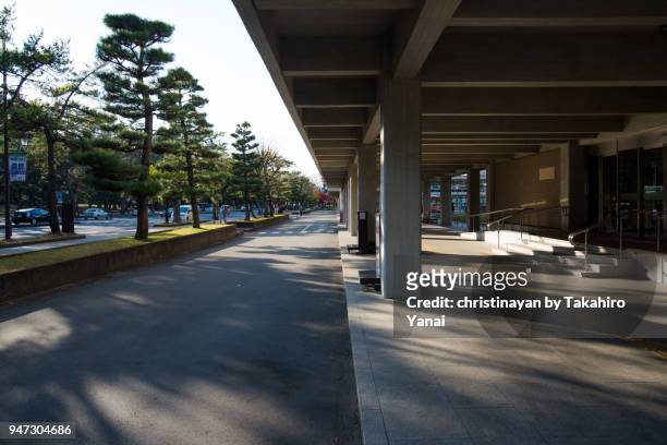 nara prefectural government office - christinayan stock pictures, royalty-free photos & images