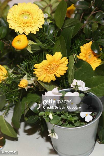 Atmosphere at Edible Schoolyard NYC 2018 Spring Benefit at 180 Maiden Lane on April 16, 2018 in New York City.