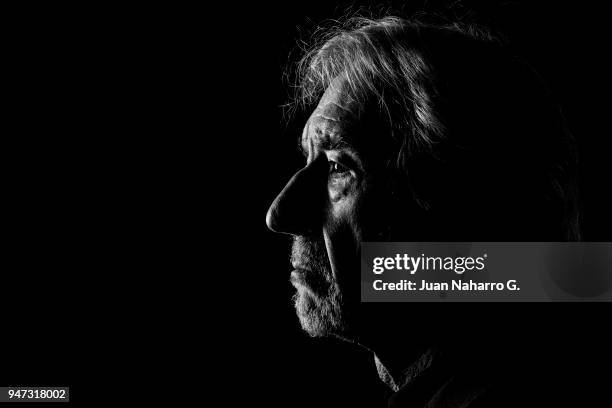 Spanish Actor Jose Sacristan is photographed on self assignment during 21th Malaga Film Festival 2018 on April 16, 2018 in Malaga, Spain.