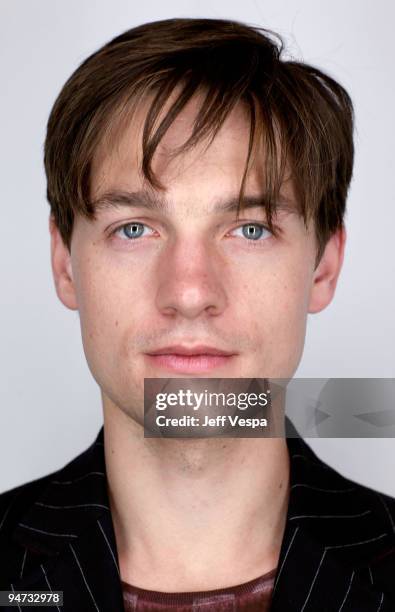 Actor Gregory Smith poses for a portrait during the 2009 Toronto International Film Festival held at the Sutton Place Hotel on September 14, 2009 in...