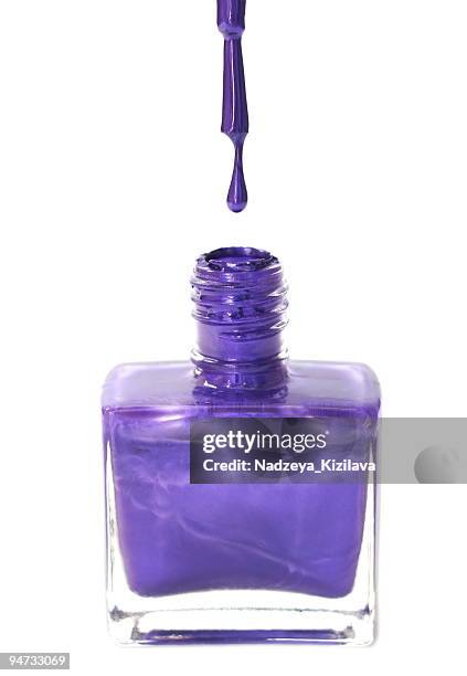 nail polish drop - nail varnish stock pictures, royalty-free photos & images