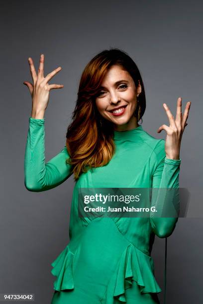 Spanish actress Leticia Dolera is photographed on self assignment during 21th Malaga Film Festival 2018 on April 16, 2018 in Malaga, Spain.