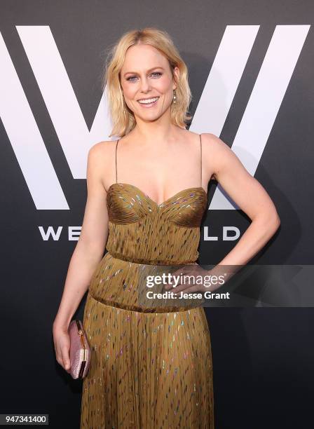 Ingrid Bolso Berdal attends the Premiere of HBO's "Westworld" Season 2 at The Cinerama Dome on April 16, 2018 in Los Angeles, California.