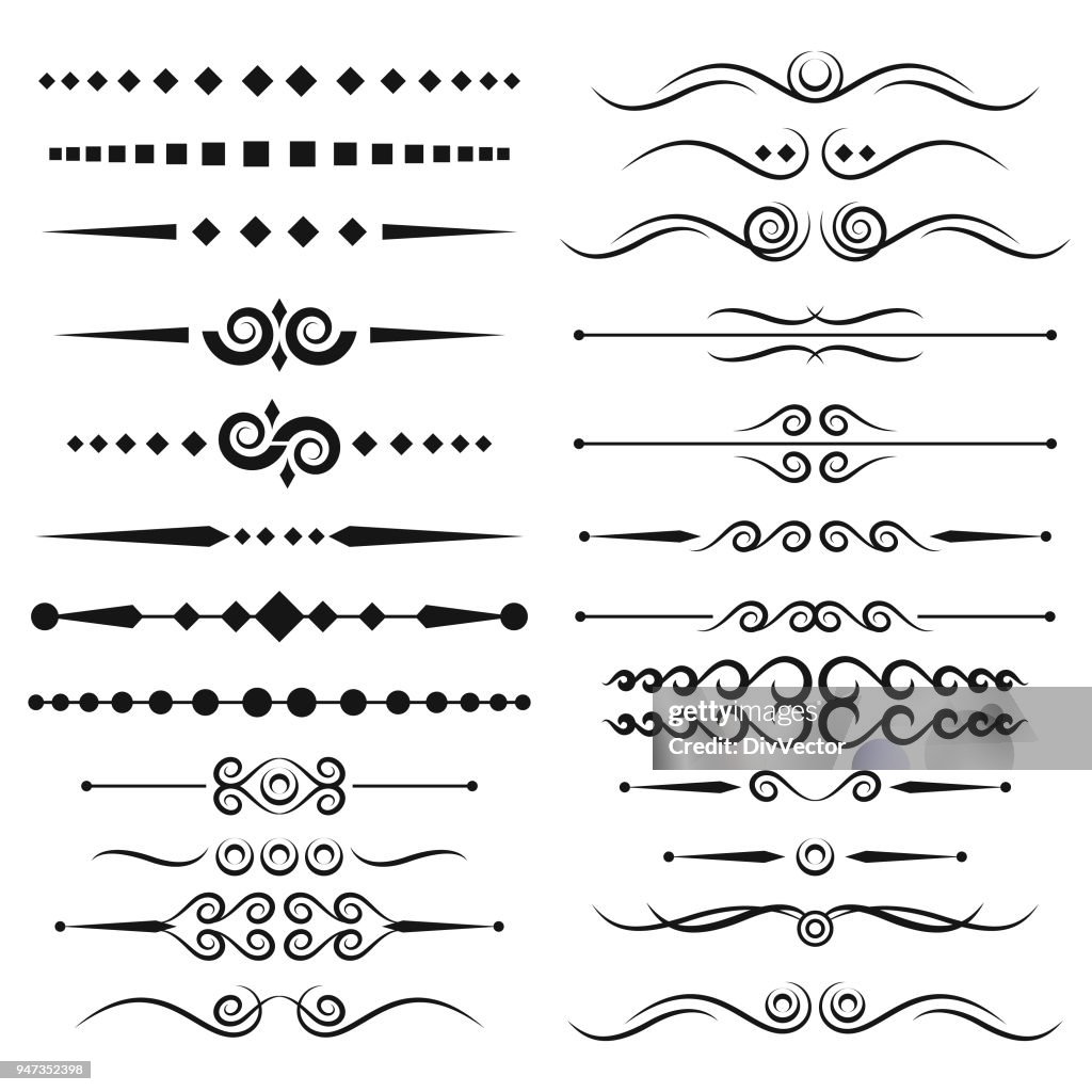 Page Ruls Border And Page Rules High-Res Vector Graphic - Getty Images