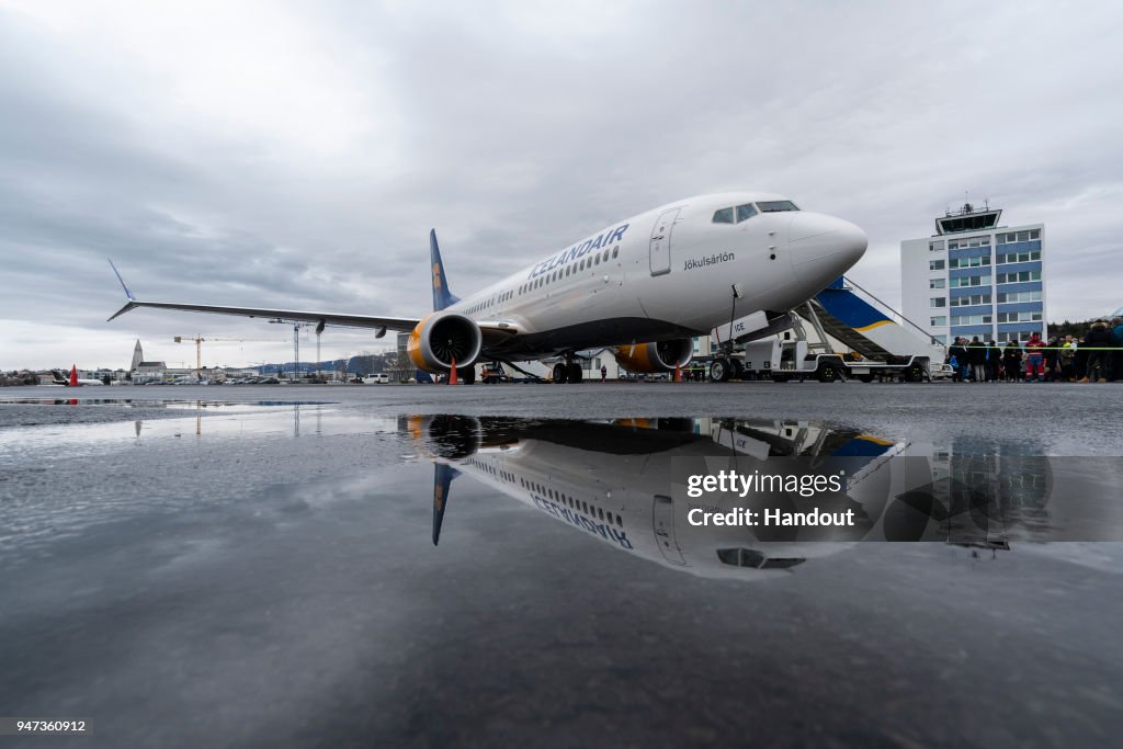 Celebratory Flight 'Iceland By Air' Marks The Arrival Of Icelandair's New Boeing 737 MAX 8 Plane