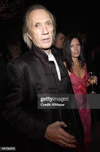 David Carradine and Annie Bierman