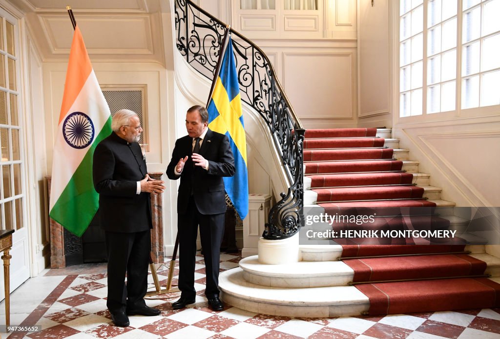 SWEDEN-INDIA-POLITICS-DIPLOMACY