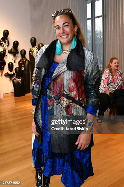 Tina Livanos attends The Museum of Arts and Design Presents LOOT: MAD About Jewelry on April 16, 2018 at the Museum Of Arts And Design in New York...