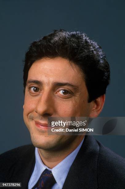 Actor Sergio Castellitto, February 1988.