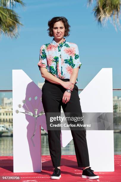 Director Marta Diaz attends 'Mi Querida Cofradia' photocall during the 21th Malaga Film Festival on April 17, 2018 in Malaga, Spain.