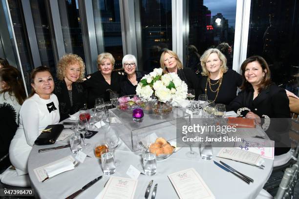 Debbie Wheeler, Doris Bern, Donna Ihnatowycz, Roz Alford, LuAnn Via, Diana Reid and Cally Stavropolous attend The Museum of Arts and Design Presents...