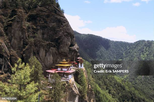 MONASTERE DE TAKTSANG, VALLEE DE PARO, BHOUTAN.