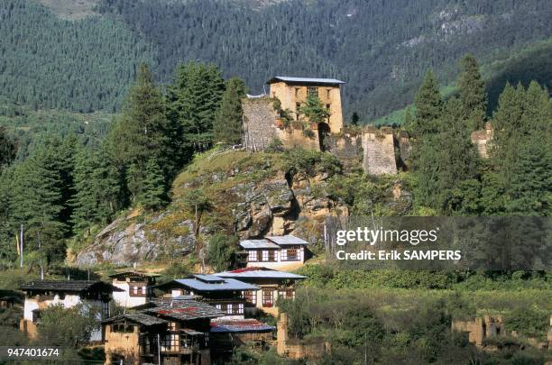 DRUKYE DZONG, VALLEE DE PARO, BHOUTAN.