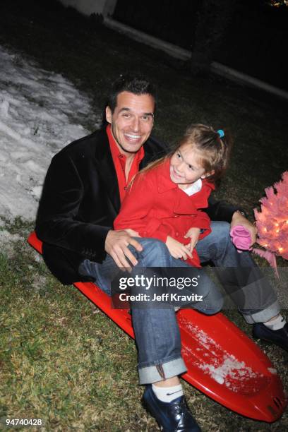 Actor Antonio Sabato Jr. Attends the Wikked Entertainment holiday party on December 17, 2009 in Los Angeles, California.