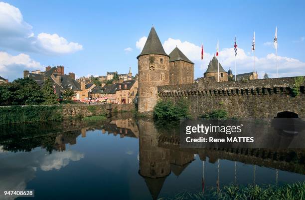 Fortifié dès le XIe siècle, le château fut édifié à l'origine sur un promontoire rocheux émergeant d'un marécage. Le ch�âteau de Fougères, l'une des...