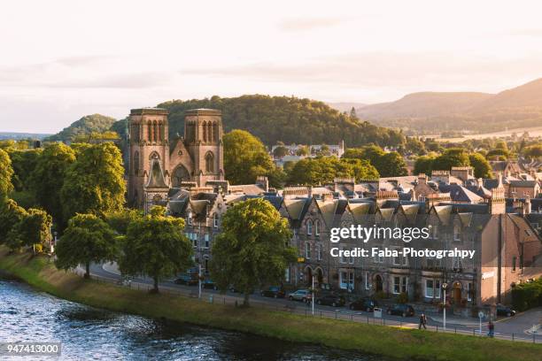 inverness in scotland - scottish culture stock pictures, royalty-free photos & images