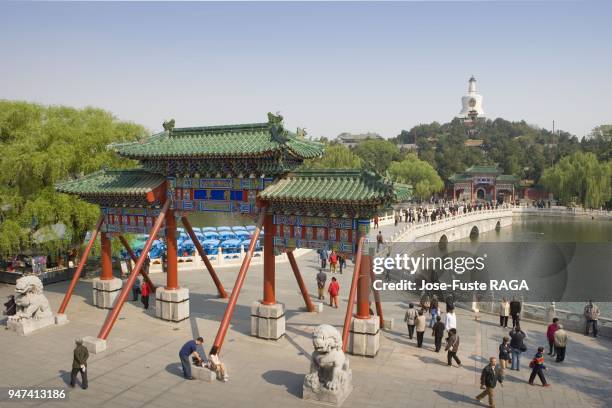 BEIHAI PARK, BEIJING, CHINA.