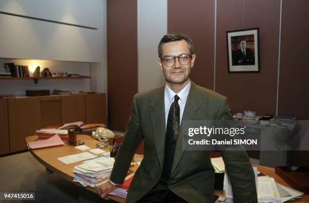 General Secretary At French Presidency Jean Louis Bianco, Paris, January 8, 1991.