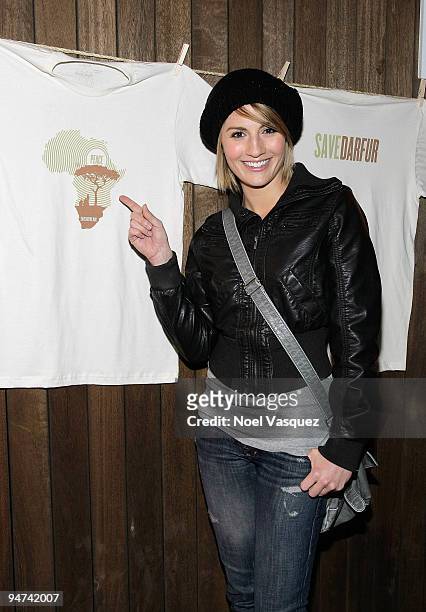 Alison Haislip attends the launch of Propr's Darfur Shirt at Propr Store on December 17, 2009 in Venice, California