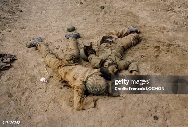 Dead Iranian Soldiers During The Iran Iraq War, 1984.