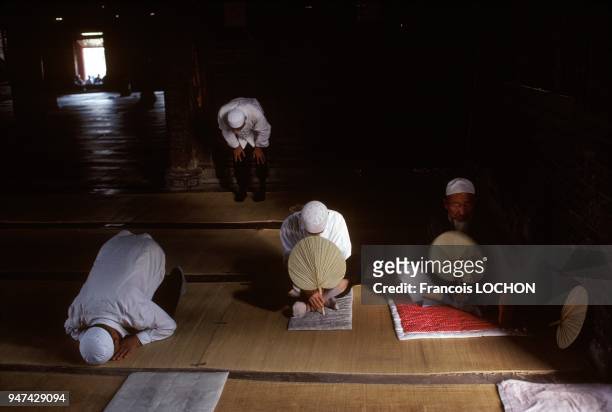 The Great Mosque Of Xian, August 1980.