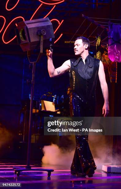 Will Young at a photocall for Baz Luhrmann&Otilde;s Strictly Ballroom The Musical at the Piccadilly Theatre in London.