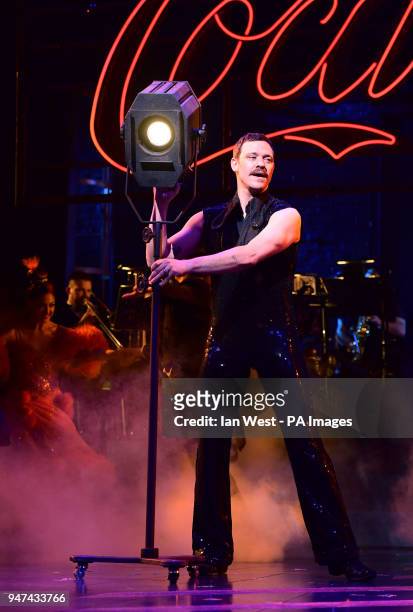 Will Young at a photocall for Baz Luhrmann&Otilde;s Strictly Ballroom The Musical at the Piccadilly Theatre in London.