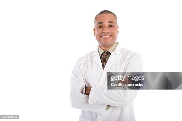 medical professional - laboratoriumjas stockfoto's en -beelden