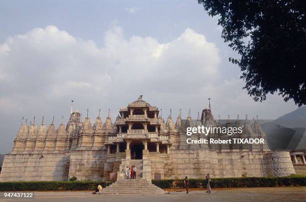 Inde du Nord, Rajasthan, Ranakpur, Temple Jaïn Adinath.
