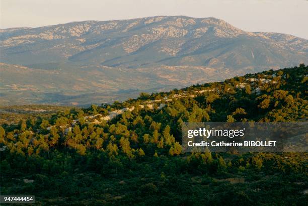 Le massif des Corbières Aude: le massif des Corbières.